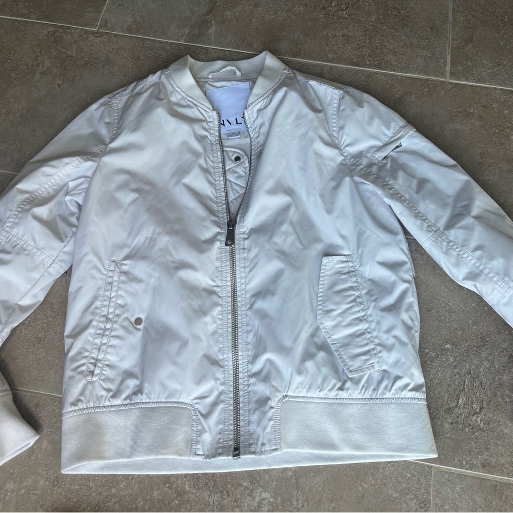 NVLT Ivory Mesh Jacket